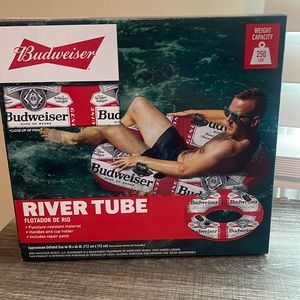NEW Budweiser Inflatable River Tube
